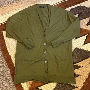 J. Crew Forest Green Women's Cardigan